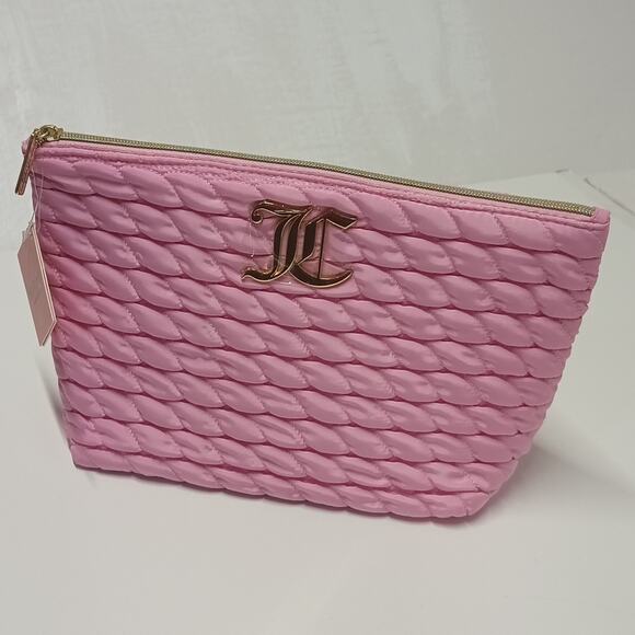 Juicy Couture Handbags - Juicy couture| cosmetics bag juicy travel organizer toiletry Makeup bag. NWT.